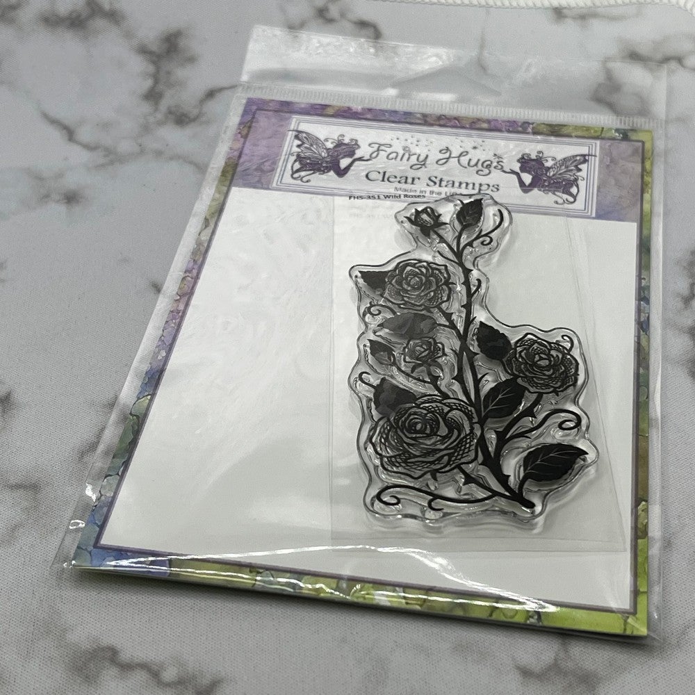 Fairy Hugs Stamps - Wild Roses