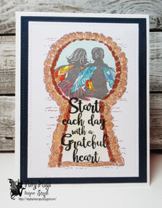 Fairy Hugs Stamps - Grateful Heart