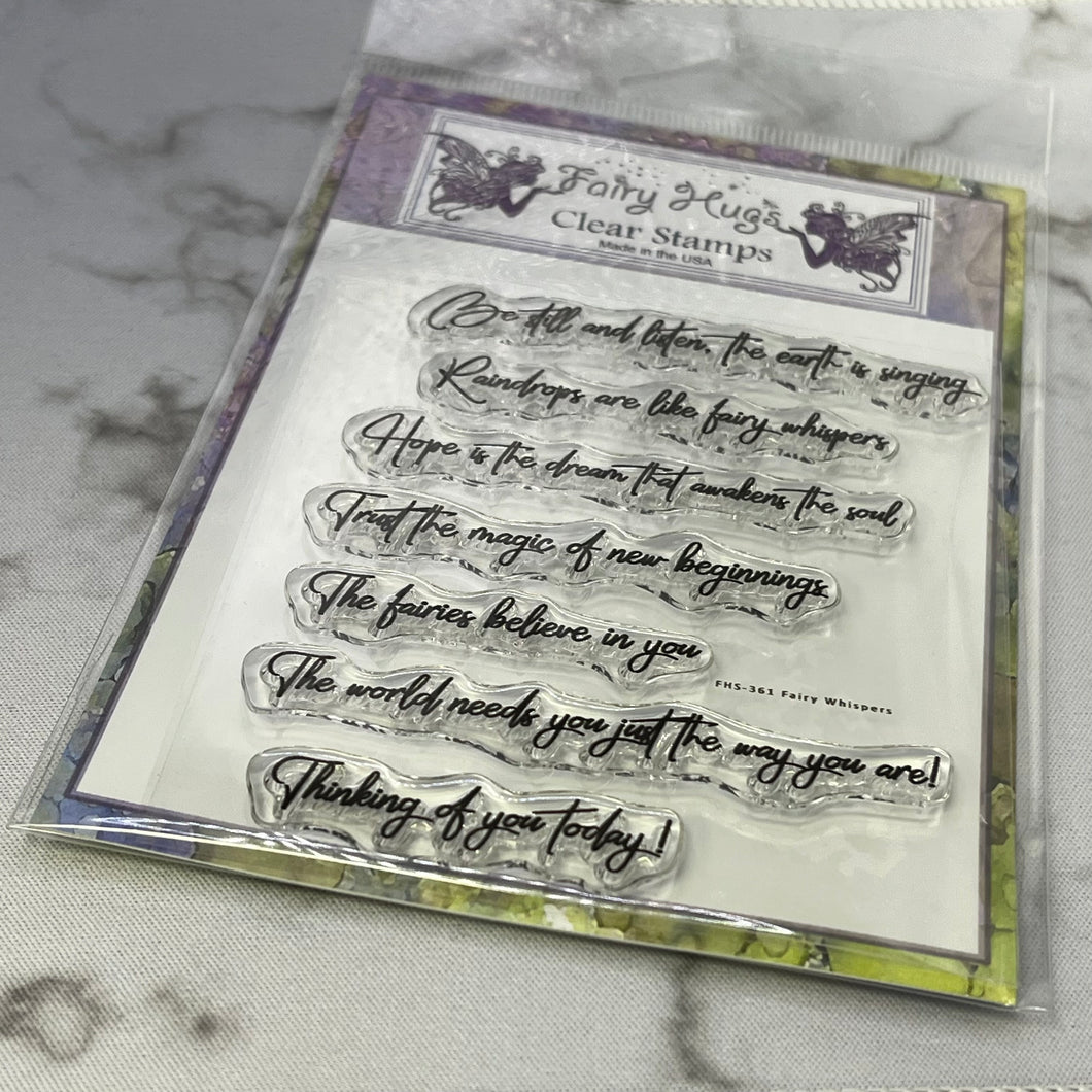 Fairy Hugs Stamps - Fairy Whispers