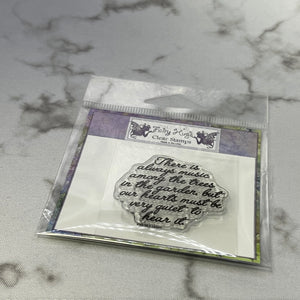 Fairy Hugs Stamps - Listen