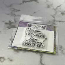 Load image into Gallery viewer, Fairy Hugs Stamps - Live Forever

