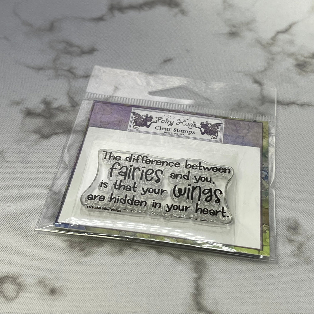 Fairy Hugs Stamps - Your Wings