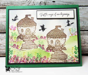 Fairy Hugs Stamps - Mini Wooden Path