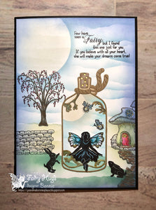 Fairy Hugs Stamps - Mini Wooden Path