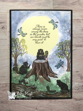 Load image into Gallery viewer, Fairy Hugs Stamps - Mini Badgers
