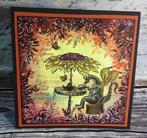 Fairy Hugs Stamps - Sunflower Table