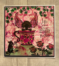 Load image into Gallery viewer, Fairy Hugs Stamps - Teacup Flowers
