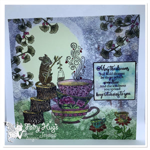 Fairy Hugs Stamps - Gingko Branch