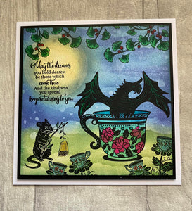 Fairy Hugs Stamps - Fairy Teacup