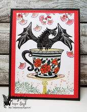 Load image into Gallery viewer, Fairy Hugs Stamps - Fairy Teacup
