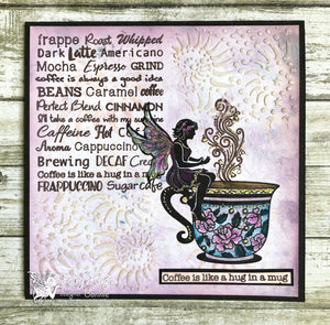 Fairy Hugs Stamps - Fairy Teacup