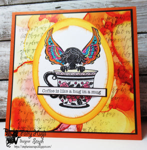 Fairy Hugs Stamps - Peeking Tory