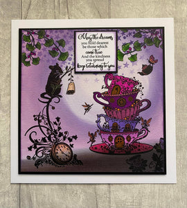 Fairy Hugs Stamps - Teacup Condo