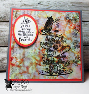 Fairy Hugs Stamps - Like A Teacup