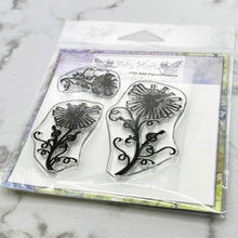Load image into Gallery viewer, Fairy Hugs Stamps - Piano Flowers
