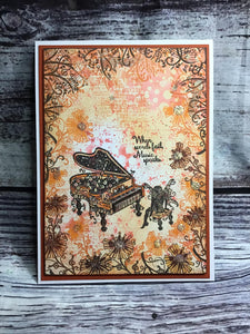 Fairy Hugs Stamps - Fairy Piano