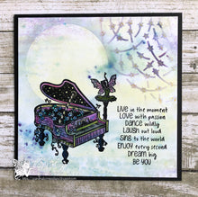 Load image into Gallery viewer, Fairy Hugs Stamps - Fairy Piano
