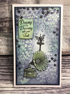 Fairy Hugs Stamps - Fairy Gramophone