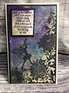 Fairy Hugs Stamps - Dahlia Flower
