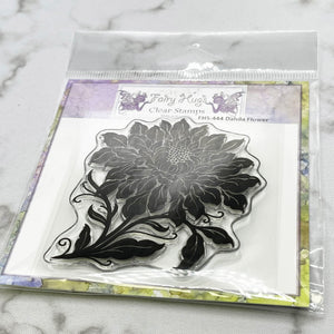 Fairy Hugs Stamps - Dahlia Flower