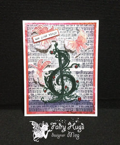 Fairy Hugs Stamps - Music Poem