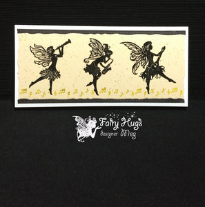 Fairy Hugs Stamps - Musical Notes
