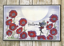 Load image into Gallery viewer, Fairy Hugs Stamps - Callie&#39;s Poppy

