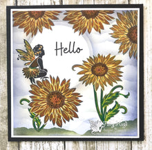 Load image into Gallery viewer, Fairy Hugs Stamps - Becka&#39;s Sunflower

