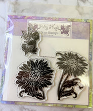 Load image into Gallery viewer, Fairy Hugs Stamps - Becka&#39;s Sunflower
