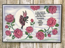 Load image into Gallery viewer, Fairy Hugs Stamps - Rosalie&#39;s Rose
