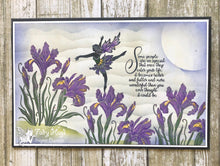 Load image into Gallery viewer, Fairy Hugs Stamps - Carol&#39;s Iris
