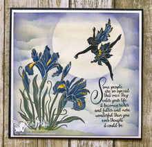 Load image into Gallery viewer, Fairy Hugs Stamps - Carol&#39;s Iris
