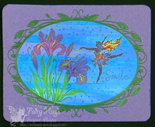 Load image into Gallery viewer, Fairy Hugs Stamps - Carol&#39;s Iris
