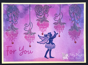 Fairy Hugs Stamps - Dawn's Fuchsia