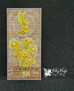 Fairy Hugs Stamps - Isla's Daffodil