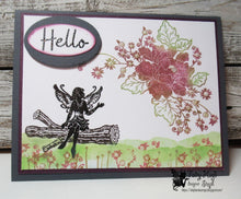 Load image into Gallery viewer, Fairy Hugs Stamps - Leilani&#39;s Peony
