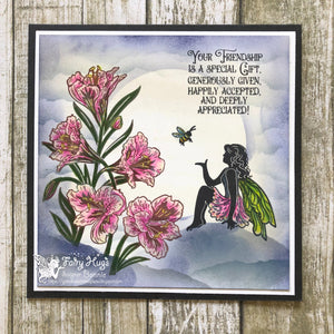 Fairy Hugs Stamps - Alaia's Peruvia Lily