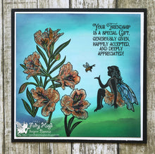 Load image into Gallery viewer, Fairy Hugs Stamps - Alaia&#39;s Peruvia Lily
