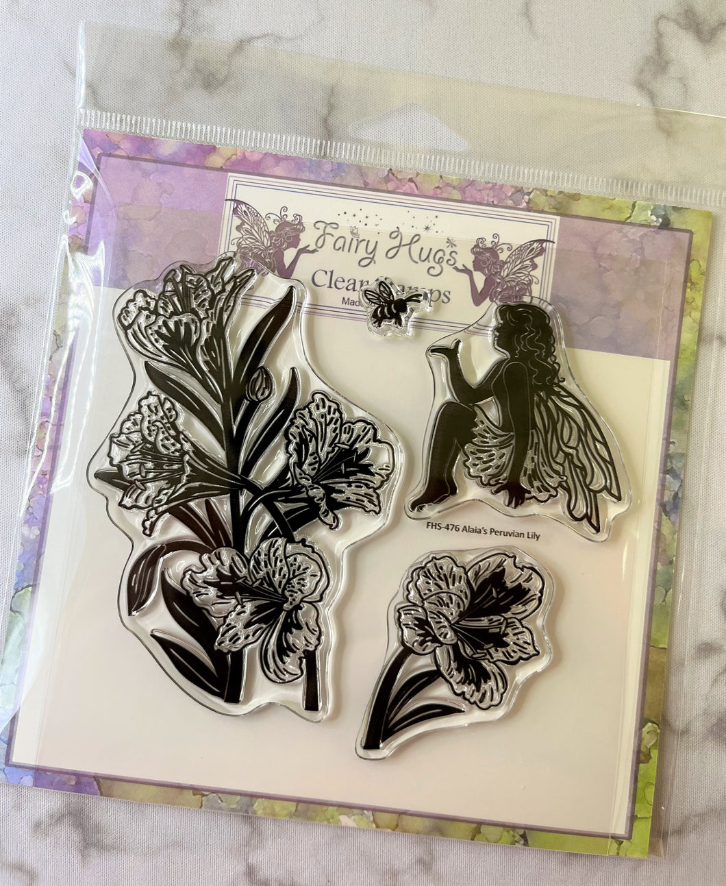 Fairy Hugs Stamps - Alaia's Peruvia Lily