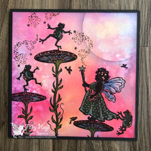 Load image into Gallery viewer, Fairy Hugs Stamps - Dancing Frogs
