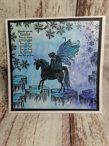 Fairy Hugs Stamps - Snowfall