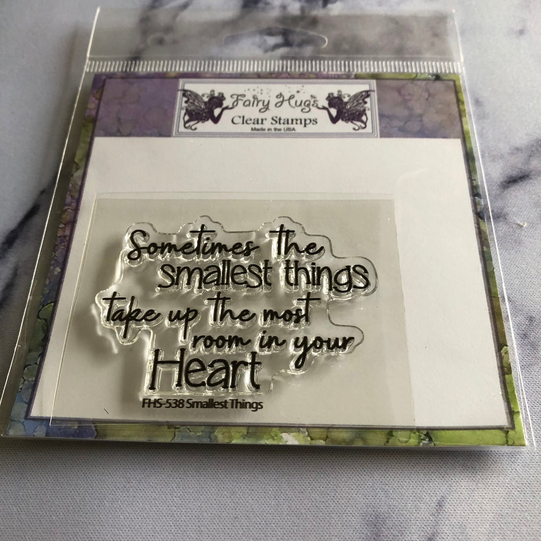 Fairy Hugs Stamps - Smallest Things