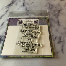 Load image into Gallery viewer, Fairy Hugs Stamps - Three Things
