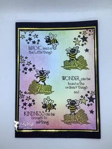 Fairy Hugs Stamps - Dancing Bees