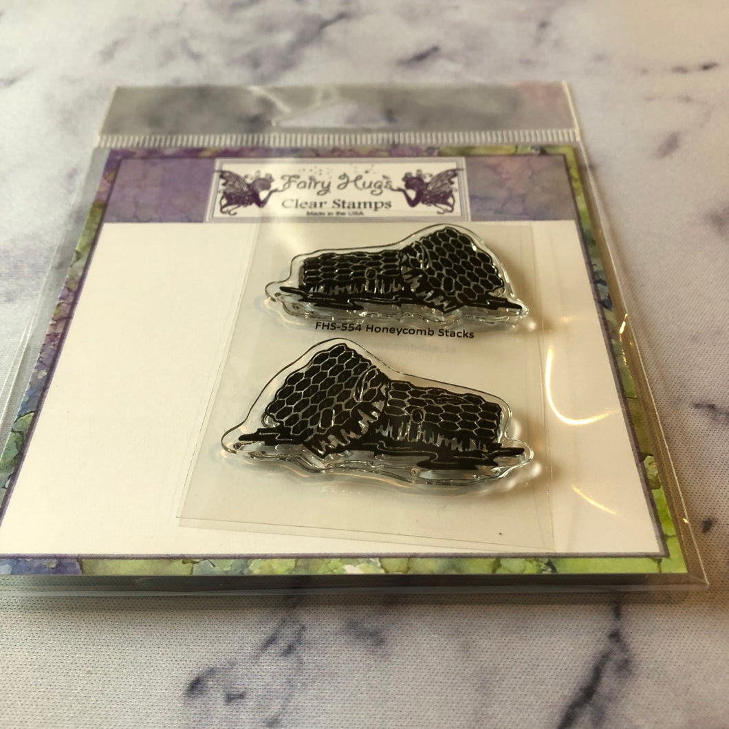 Fairy Hugs Stamps - Honeycomb Stacks