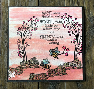 Fairy Hugs Stamps - Ania's Heart Tree