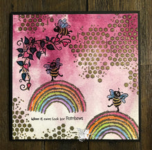 Load image into Gallery viewer, Fairy Hugs Stamps - Honeycomb Textures
