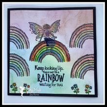 Load image into Gallery viewer, Fairy Hugs Stamps - Rainbow Arch
