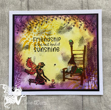 Load image into Gallery viewer, Fairy Hugs Stamps - Garden Chair
