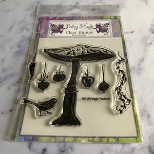 Fairy Hugs Stamps - Veggie Toadstool